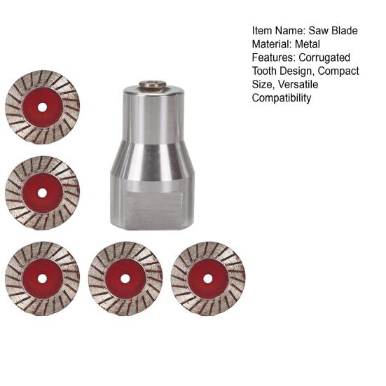 Diamond Saw Blade Corrugated Tooth Design Fast Smooth Stone Cutting Granite Marble Sandstone Engraving Blade