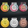 Marathon Gold Winner Award Medals With Neck Ribbon 3D Running Runner 1St 2Nd Trophy Various Sport Souvenir Prize Gift Customized