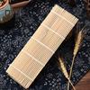 Bamboo Sushi Mat with Rice Spoon Natural Sushi Roller Mat Food-Safe Sushi Making Supplies for Shaping Molding Sushi Roll