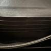 Used Bottega Veneta Intrecciato Long Wallet Dark Brown Men Women