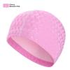 Waterproof Adults Swimming Cap Durable PU Fabric Anti-Shedding Ear Protect Hat for Pool Diving Bath Use