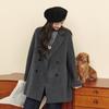 SEIFINI Women's Loose Double-faced Wool Commuter Coat