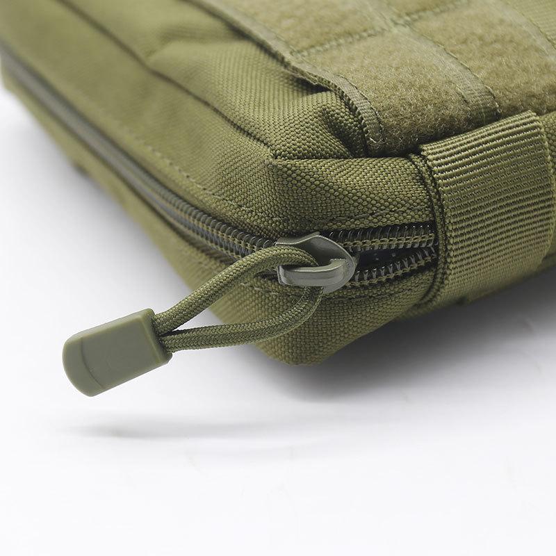 600D Outdoor Molle Camouflage Tactical Waist Bag - EDC Tool, Coin, and Mobile Phone Pocket