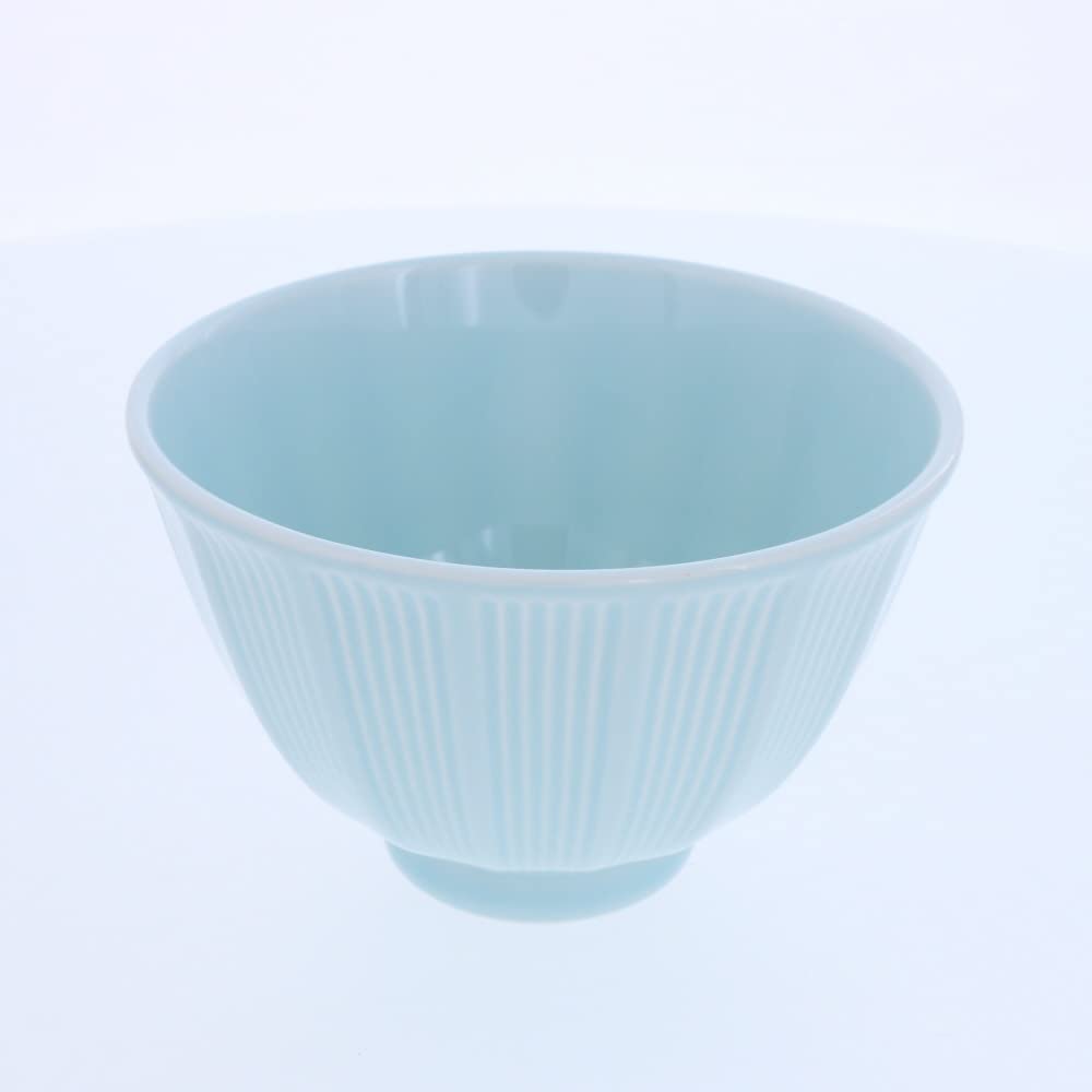 

EAST table Lightweight Small Made in Microwave and Dishwasher Japanese Rice Bowl, 13cm, Striped, Blue, Japan, Safe, Tableware, Bowl, 712-026-02 синий