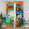 Tende Antizanzare Octonauts per Fotocamera Tenda Oscurante per Stanza Pannello Divisorio 2 Pezzi Tende Decorazione Halloween Soggiorno