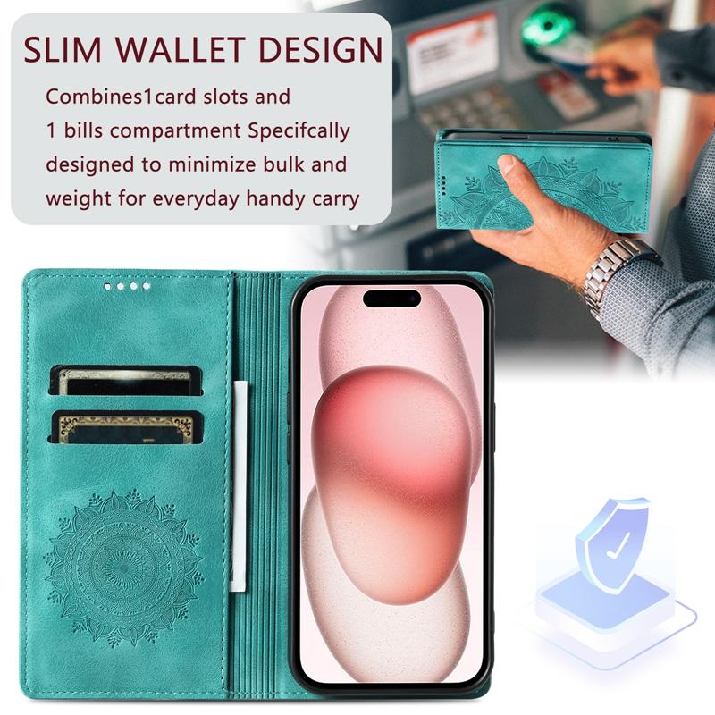 Magnetic Case For Xiaomi Redmi Note 13 Case Mandala Leather Flip Cover On For Xiomi Xiaomi Redmi Note 13 Pro 13Pro Plus 5G Funda
