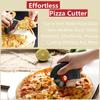 Steel Circular Roller Pizza Cutter with Protective Cover Cutting Machine Multi-purpose Pizza Dough Slicing Baking Kitchen Tool