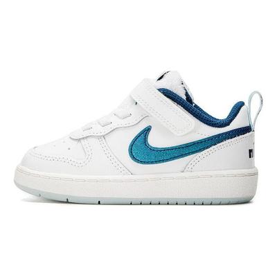 Court Borough Low 2 SE TD Pawprints Baby Sneakers White Summit-White Glacier-Blue DQ5981-100