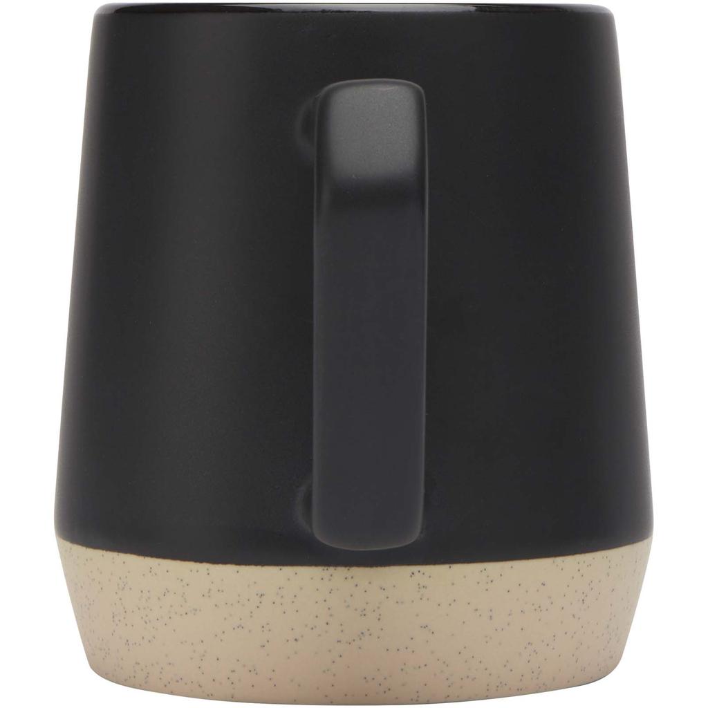 Glass "Dolce" 300 Ml Matte Ceramic Mug Solid Black