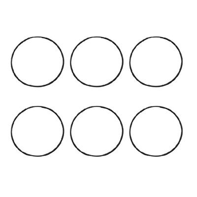 6PCS Leakproof Filter Housing O Rings Rubber Sealing Rings Water Filter Maintenance for Various Water Filtrations Units
