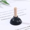 Mini Tiny Plunger Magic Close-Up Toilet Sucker Stand Toilet Shape Phone Holder  For Card