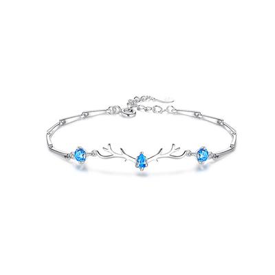 S925 Sterling Silber Yi Lu You Armband für Frauen 2022 Neuer Stil Hirschgeweih Ins Nischendesign Handschmuck Geburtstagsgeschenkstil