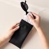 Dustproof Glasses Protective Case PU Leather Sunglasses Case Eyeglass Storage Bag  Travel Use