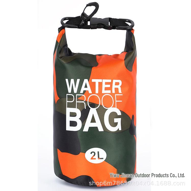 Waterproof Camouflage Bag: Single/Double Shoulder, Polyester for Cycling, Camping & Mountaineering