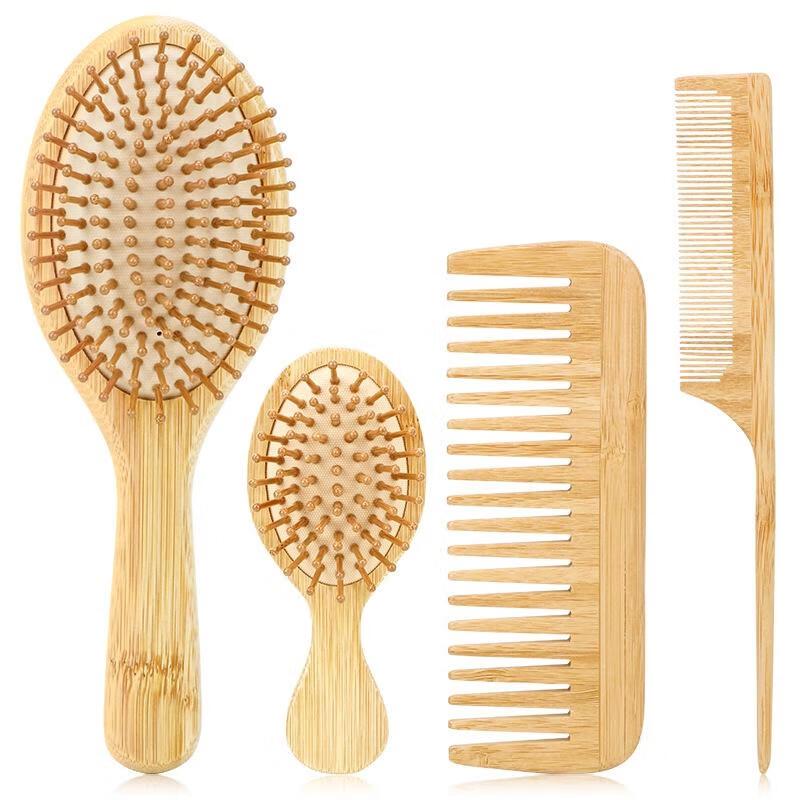 JINGRUIXIANG Bamboo Air Cushion Comb Set