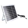 6 Inch Solar Exhaust Fan Brushless Motor Low Noise Design 8W Panel For Outdoor Indoor Ventilation In Sheds Greenhouses