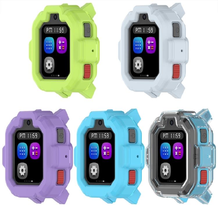 Scratchproof TPU Bumper Case Smartwatch Protector Kids Friendly Hollowed Design for TickTalk 5 Children's Watch