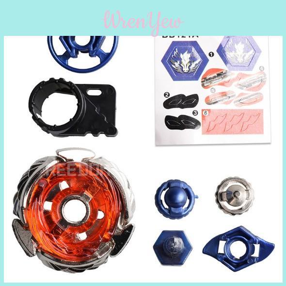 Stk 6 Neu 2017 Beyblade 4d5d Fusionskreisel Metall Meister Schnelligkeit Kampf Werfer
