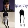 Wednesday Addams Braided Hair Perfect For Halloween Xmas Fancy Party