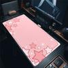 Star Pattern Mouse Pad Gaming Keyboard Mat Minimalist Deskmat Office Accessories Desk Protector Carpet Pc Laptop Extended Mats