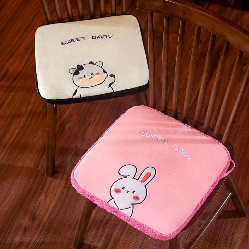 Heating Electric Warm Cushion Heating Cushion Office Chair Cushion Seat Cushion Fart Cushion Long Sitting Student Dormitory Warm Keeping Articles