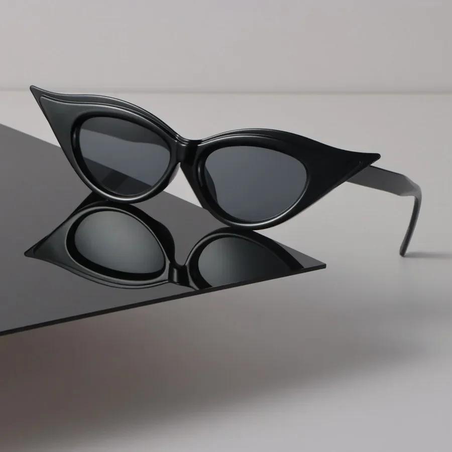 Klasyczne Okulary Przeciwsłoneczne Kocie Oczy Kobiety Mężczyźni Retro Moda Markowe Designerskie Okulary Stylowe Casual Damskie Męskie