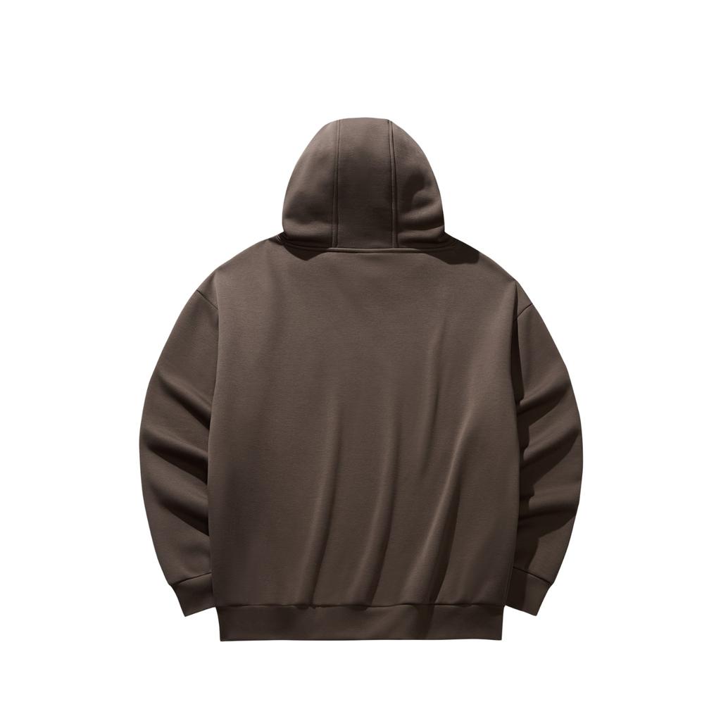 Anta Autumn Lifestyle Series Fleece Hooded Sweatshirt Unisex Sweatshirt 972548702-3