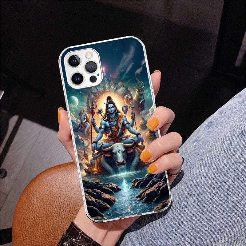 Lord Shiva Hindu God Buddha India Phnoe Case for Iphone 17 Air 16 11 12 13 Mini 14 Plus 15 Pro Max 7 8E SE 2020 16ProMax Phone C
