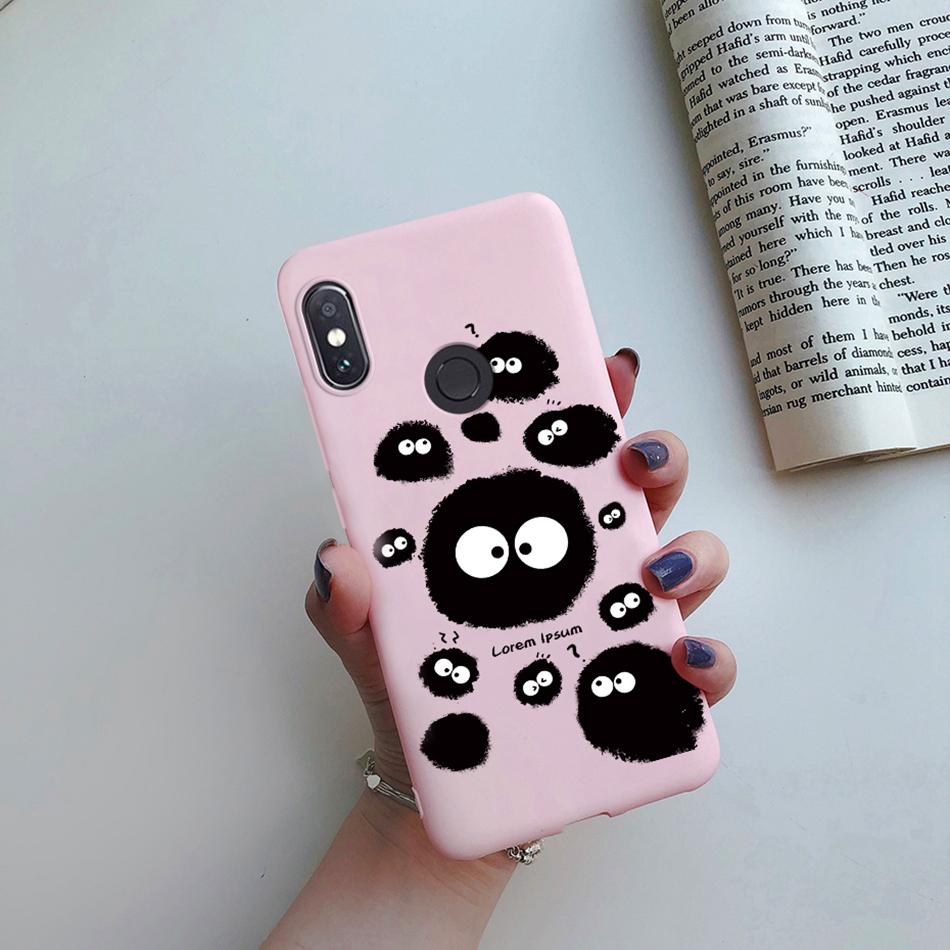 For Funda Xiaomi Redmi Note 5 Case Redmi Note5 Pro Cover Cute Cartoon Cat Silicone Phone Case For Xiaomi Redmi Note 5 5Pro Etui