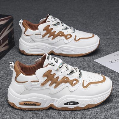 Shoes Men's Tide Summer Versatile Spring Niche Casual Board Shoes Boys Sports Height Increasing Bread Shoes Tide Shoes