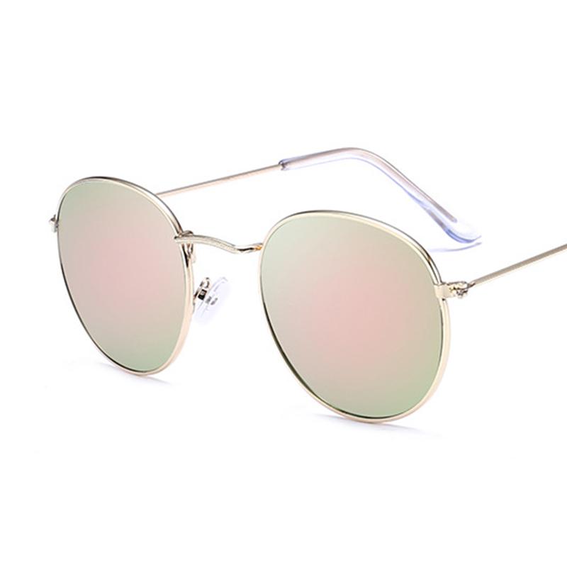 Oversized Round Fashion Sunglasses Men Womens Vintage Retro Mirror Glasses Hot