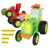 Rc Jumping Car Toy Unique Dance Remote Control Stunt Car Light Music Swing Rolling Electric Toy Car Children Gift