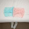 Thin Style Lace Ruffled Headband Elasticity Pleated Headband Floral Hair Accessory  Party Wear