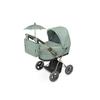 Doll Stroller - DE CUEVAS TOYS - Capriccio - Matching Umbrella - 48x26 Cm - Handlebar 60 Cm - Green