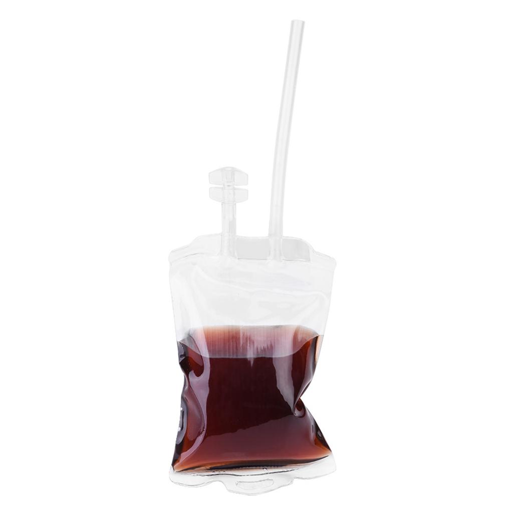 350ml Halloween Blood Drink Container Drinking Bag Fruit Juice Drinking Pack