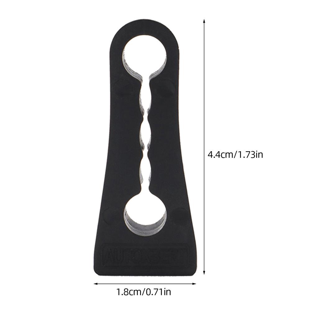4Pc Car Door Damper Car Door Lock Sound Deadener Damper Buffer Quiet Noise Deaf Soundproofing Seal Seal Buffer