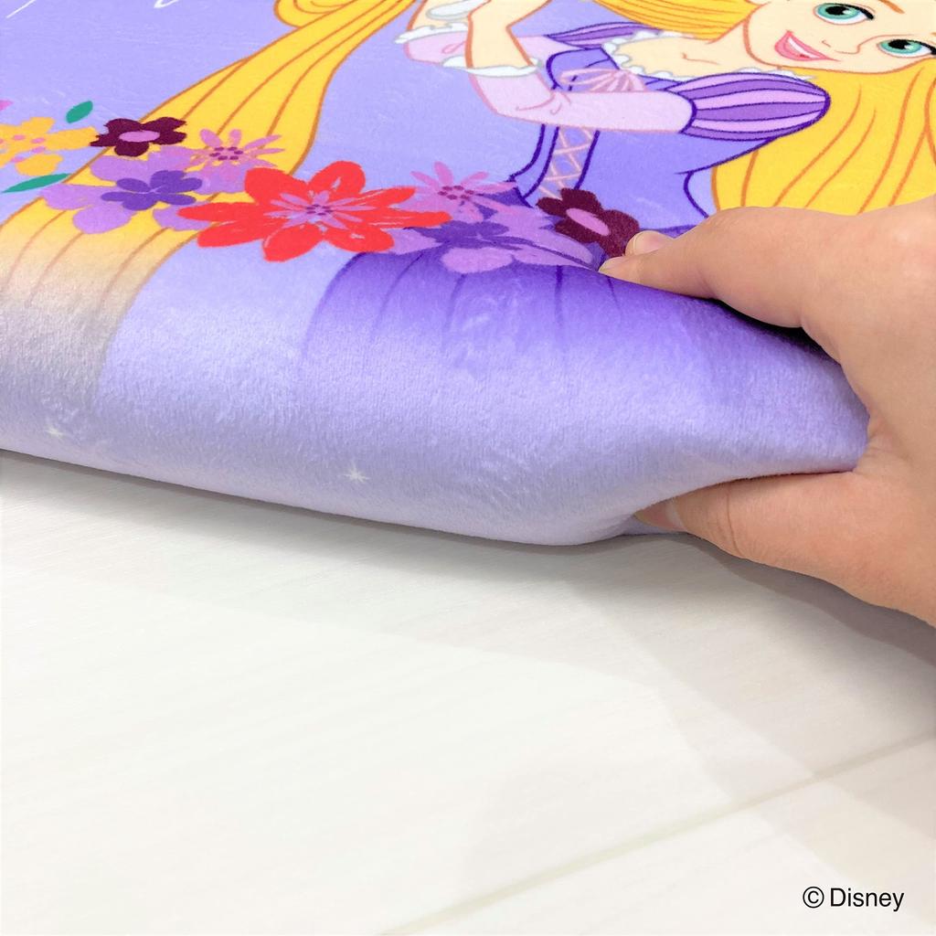 MORIPiLO Polštář Morishita z paměťové pěny Rapunzel 35x25cm nízký pratelný potah součástí balení plněný polštář s postavičkami Disney princezen fialový 4620863