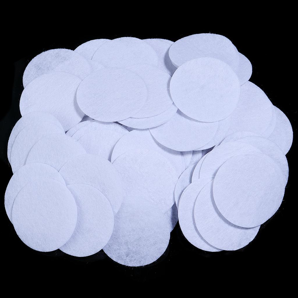 100-300pcs Round Non Woven Felt Circle Pads 15-45mm Colorful Fabric Patches Dots Appliques For DIY Scrapbook Handicrafts Decor