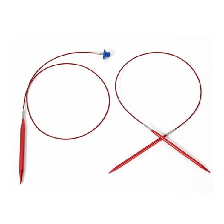 13Pairs of Aluminum Circular Knitting Needle Interchangeable Circular Knitting Needle Set for Knitting Sweater Sock