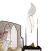 Luxury Creative Feather Wall Lamp for Living Room, Bedroom, and Bedside
