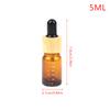 5Ml-100Ml Dropper Bottles With Scale Reagent Eye Drop Amber Glass Aromatherapy Liquid Pipette Bottle Refillable Bottles Travel