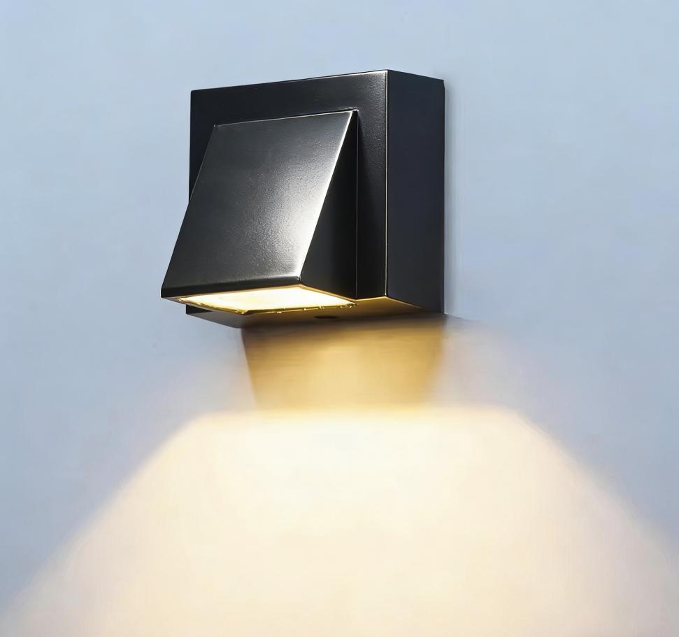 

Modern Minimalist LED Wall Sconce, Bedroom Bedside Balcony Bar Hallway Staircase Indoor Light, Dimmable AC85-265V, Dry Location 3-5W&Black Body