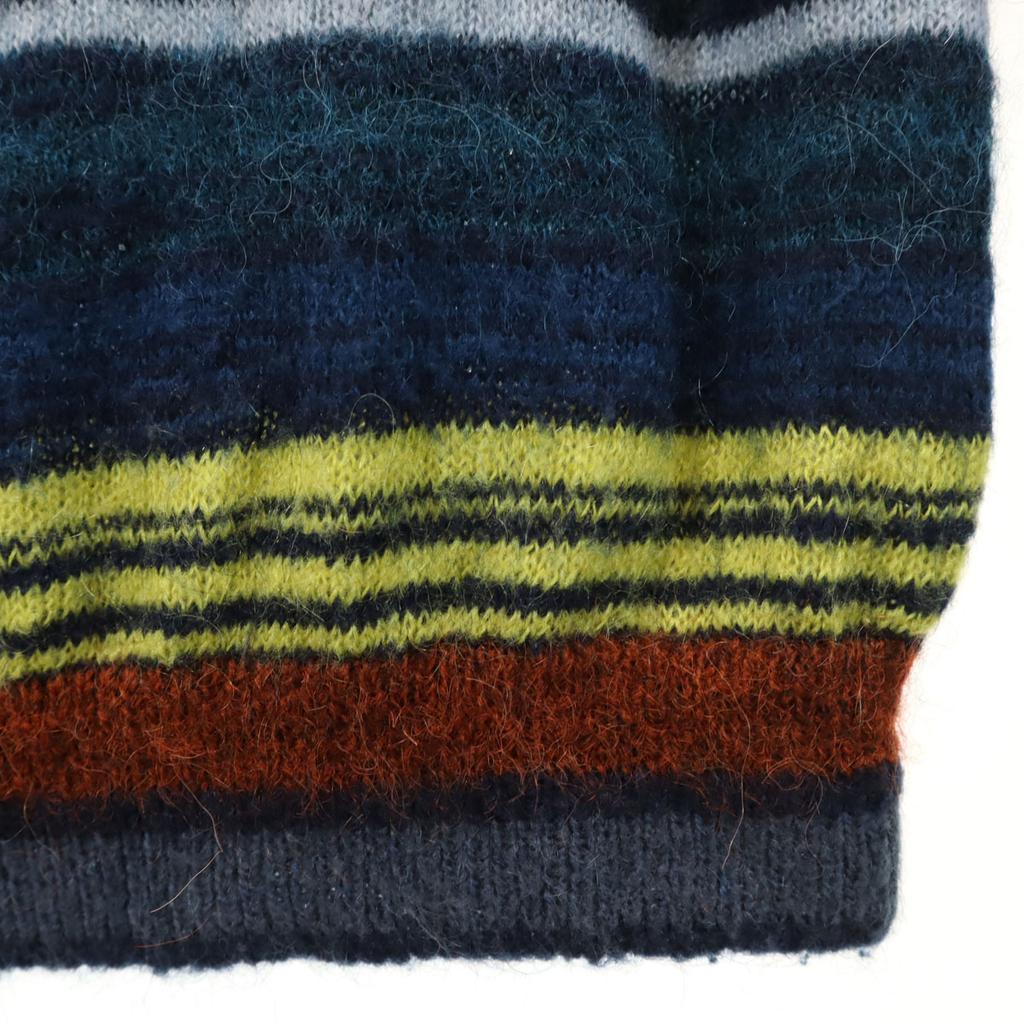 PS Paul Smith Long Sleeve Sweater L Navy System Knit Men's Used