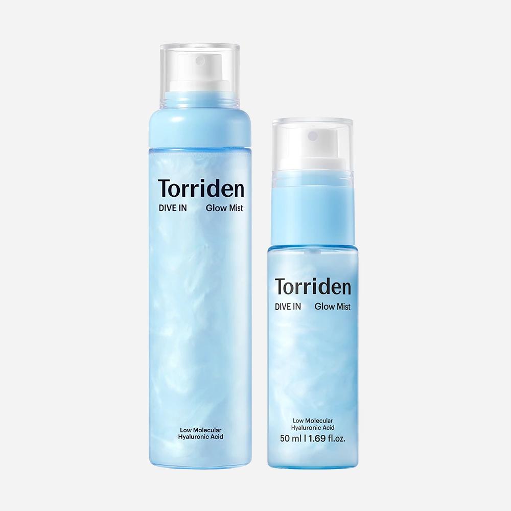 [2-Piece Set] Dive-in Low Molecular Weight Hyaluronic Acid Glow Mist 120ml + Glow Mist 50ml
