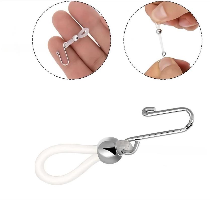 Zpsolution New Jeans Zipper Rest Holder, Anti-Slip Zipper Lock Buckle for Pants Removable Adjustable Fixing Tool