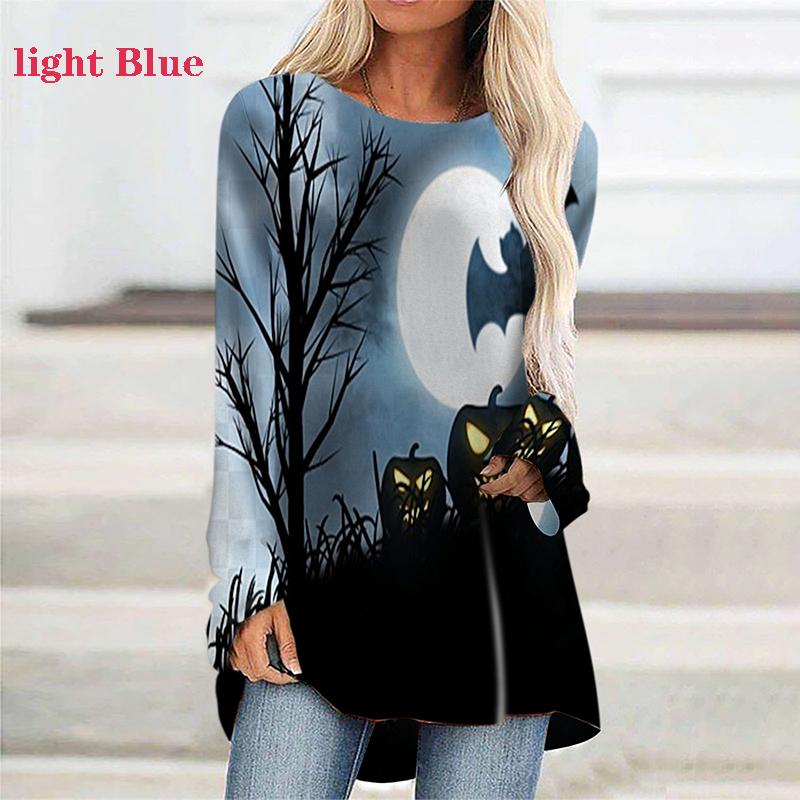 DressU Womens Pullover Floral Spring Casual Loose Long-Sleeve Tie Dye T-Shirt DressU Womens Pullover Floral Spring Casual Loose Long-Sleeve Tie Dye T-Shirt