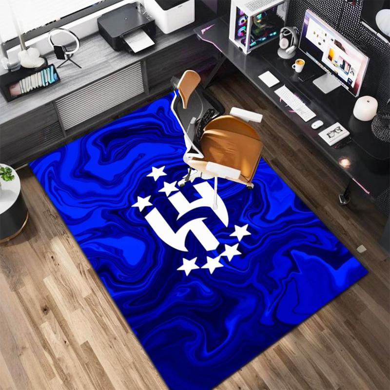 Roshn Saudi League football team Al Hilal SFC Neymar da Silva Santos Júnior carpet is suitable for living room and bedroom office decorative carpet K1