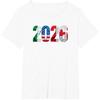 2026 Football Design Three Nations Flags TShirt Soccer Part Supplies Clothing Unisex Unisex Fashion Crewneck Cotton Short Sleeve