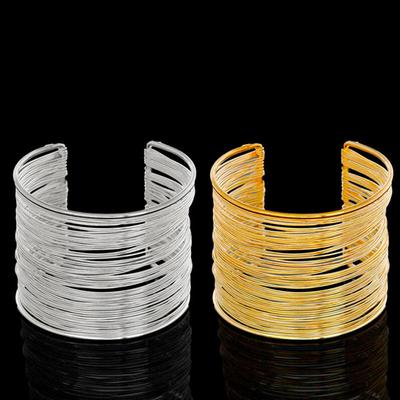 Women  Statement Bracelet Bangles Dress Luxury Vintage Multilevel Bangle