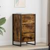 Sideboard Smoked Oak 42 X 36 X 75.5 Cm Particleboard